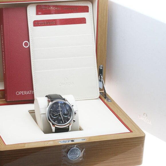 OMEGA De Ville Hour Vision 431.13.42.51.01.001 Chronograph AT Men's Watch_875233 - Picture 1 of 6